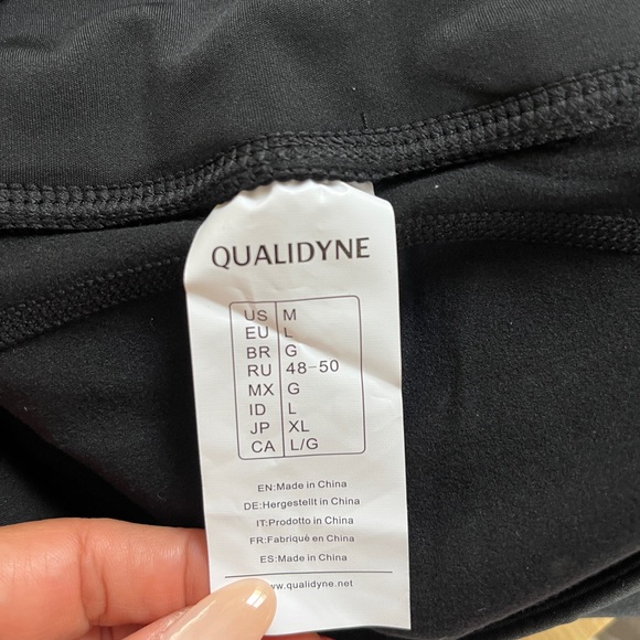 leggings with 3 pockets, black, medium - Picture 7 of 7